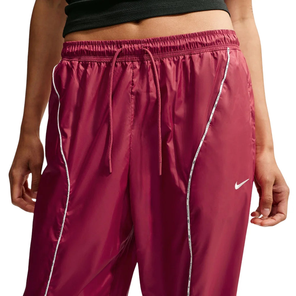 NIKE Sportswear Mid-Rise Repel Woven Pants Red IM8483-608