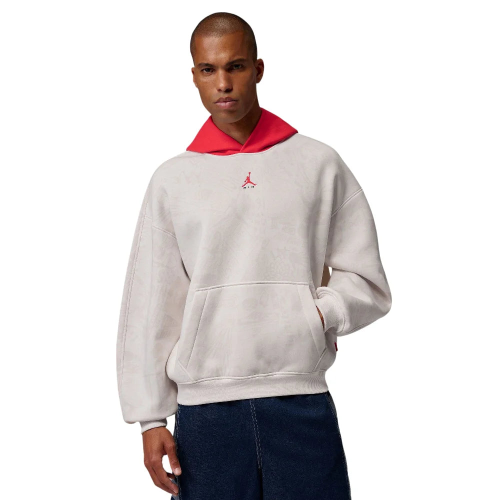 JORDAN Brooklyn Fleece Pullover Hoodie White IM8986-030
