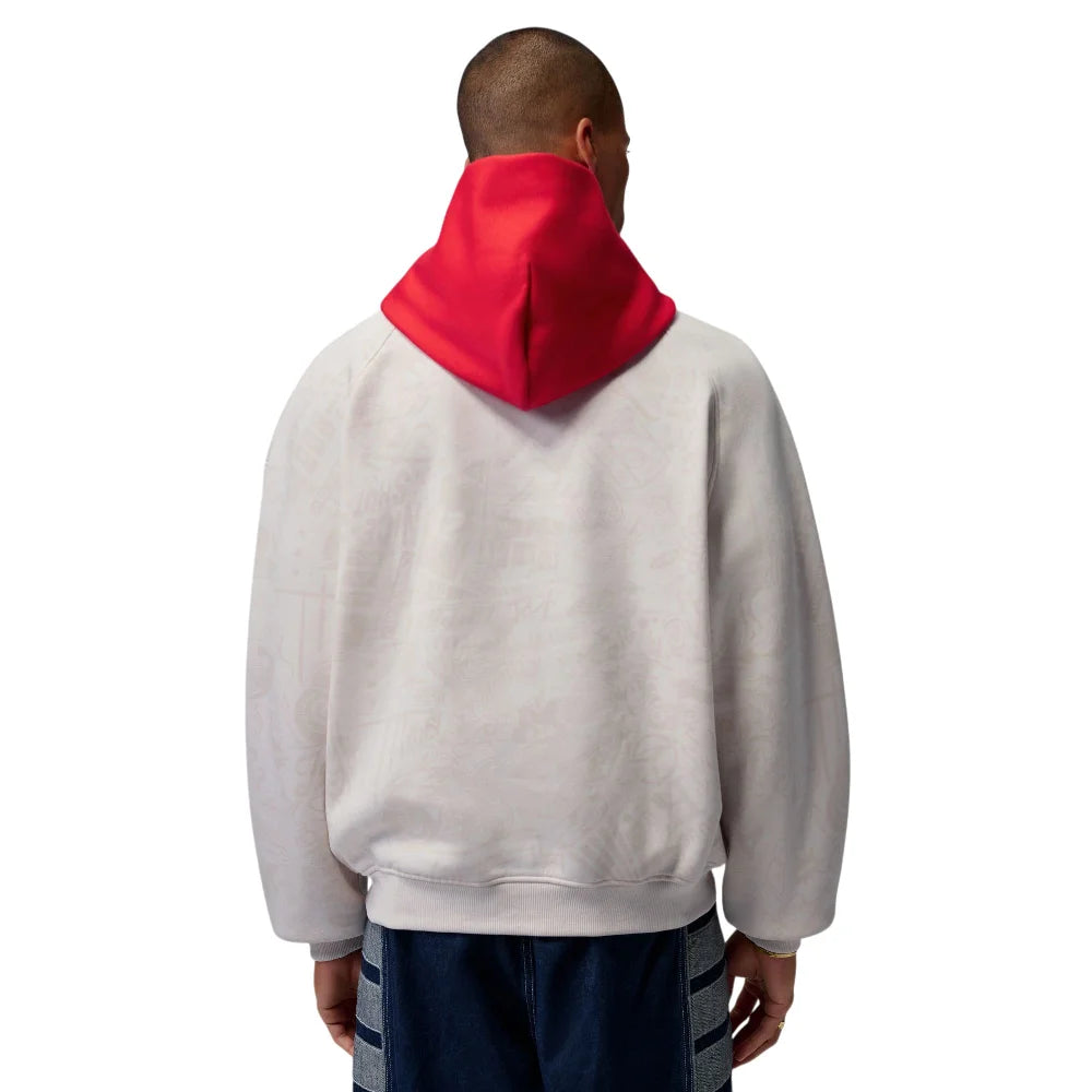 JORDAN Brooklyn Fleece Pullover Hoodie White IM8986-030