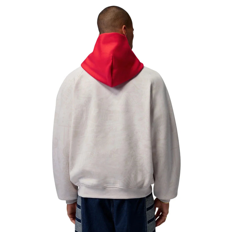 JORDAN Brooklyn Fleece Pullover Hoodie White IM8986-030