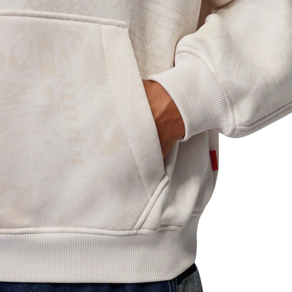 JORDAN Brooklyn Fleece Pullover Hoodie White IM8986-030