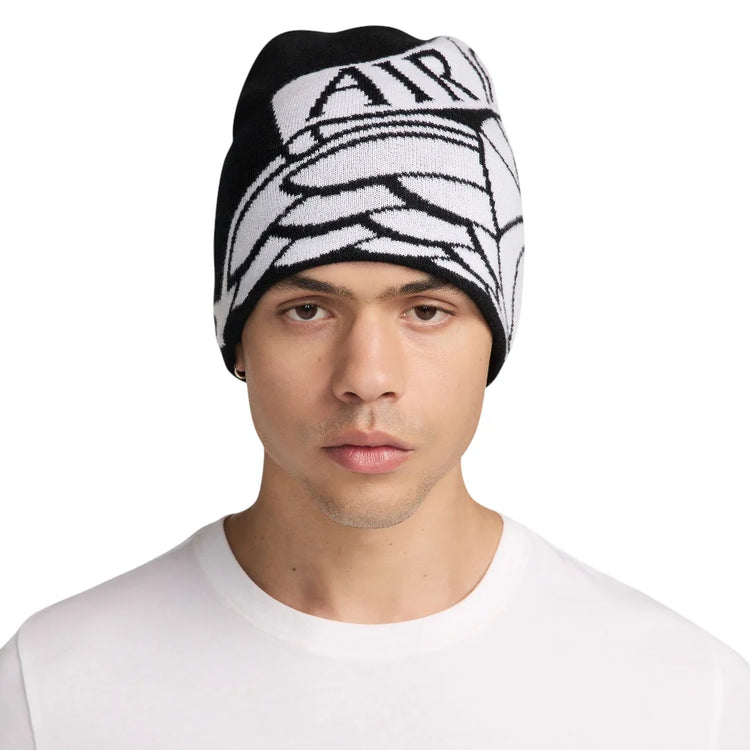 JORDAN Peak Beanie Black White IM9093-010