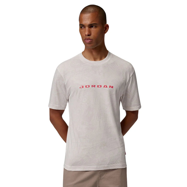 JORDAN Brooklyn Graphic T-Shirt Beige IM9994-030