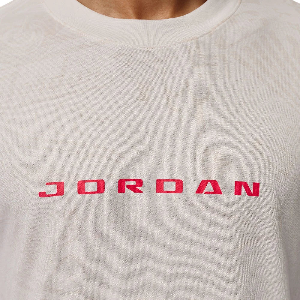 JORDAN Brooklyn Graphic T-Shirt Beige IM9994-030