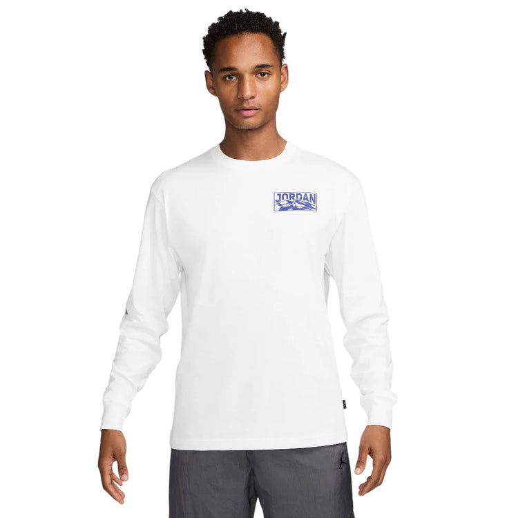 JORDAN Flight Mountainside Long-Sleeve T-Shirt White IO0135-100