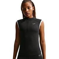 NIKE Sportswear Tight Sleeveless 1/4-Zip Top Black IO4441-010