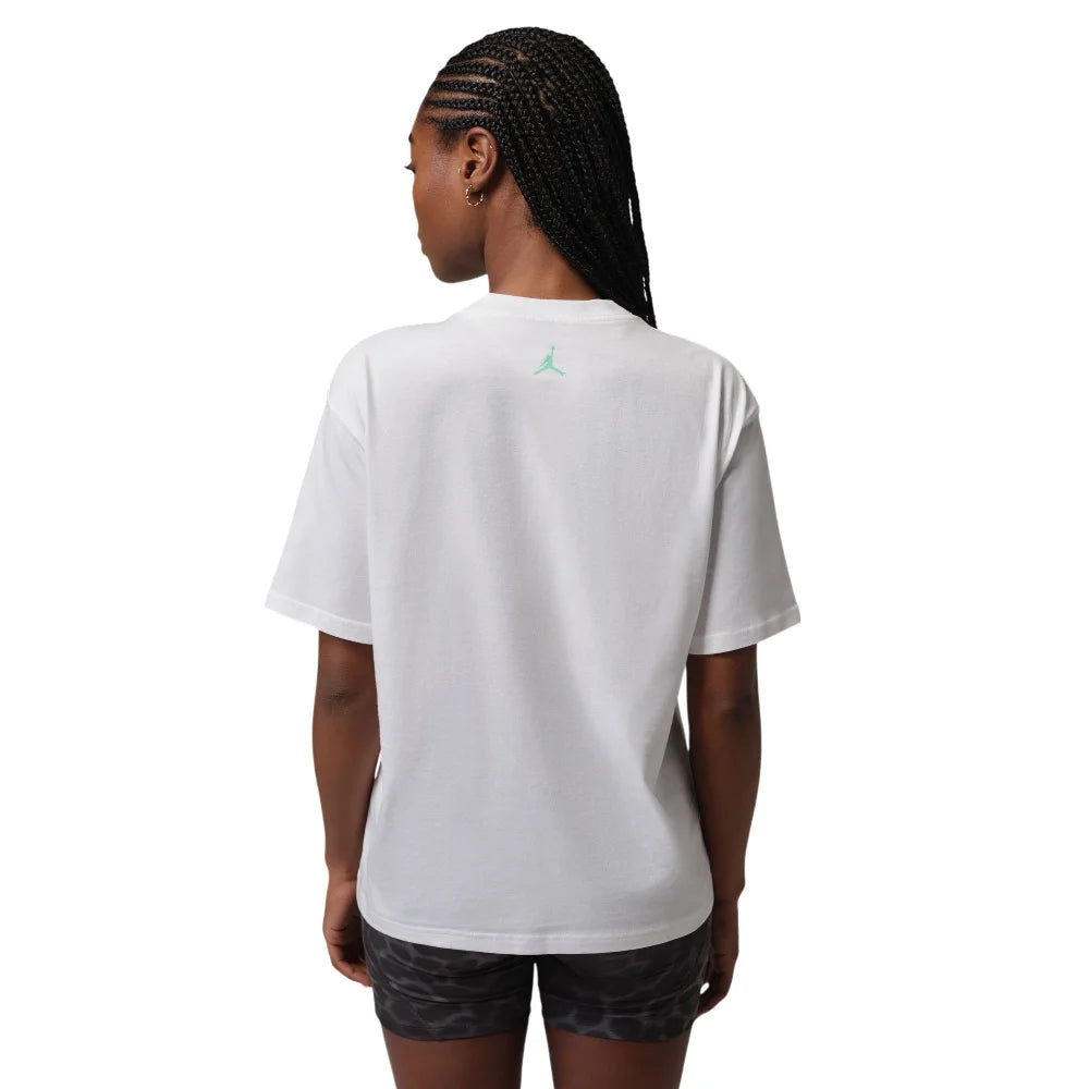 JORDAN Sport Heritage Dri-FIT Graphic T-Shirt White IO8722-101