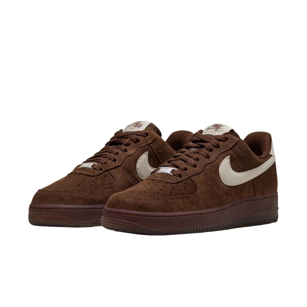 NIKE Air Force 1 '07 Suede Sneakers Brown IQ0136-200