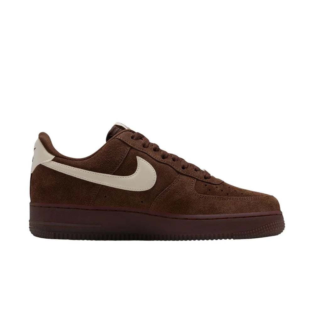 NIKE Air Force 1 '07 Suede Sneakers Brown IQ0136-200