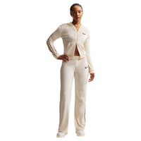 NIKE Sportswear Trend Velour Full-Zip Hoodie White IQ0678-113