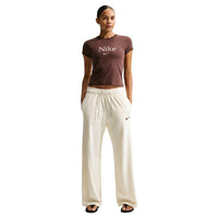 NIKE Sportswear Trend High-Rise Wide Velour Pants White IQ0681-113