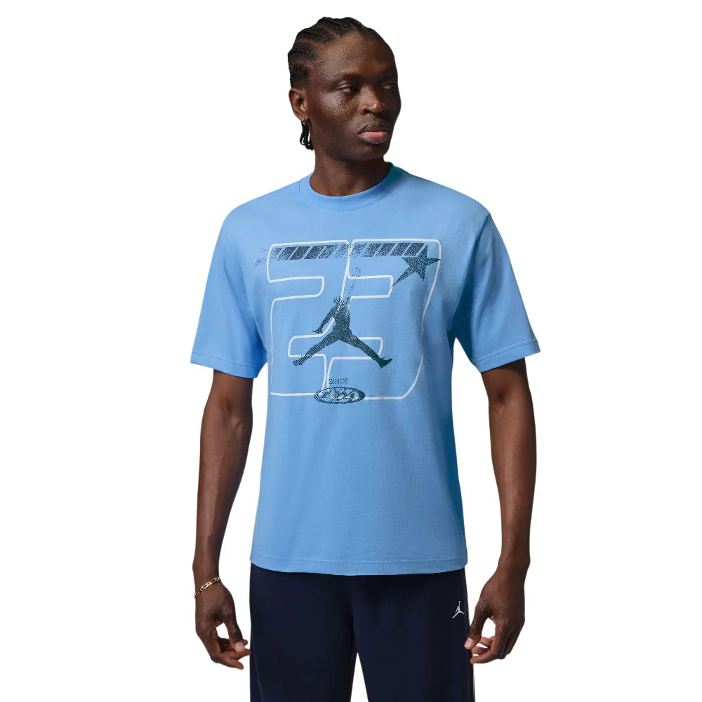JORDAN Graphic T-Shirt Blue IQ1024-412