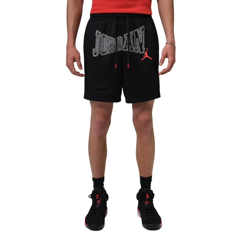 JORDAN Brooklyn 7" Mesh Shorts Black IR1485-010