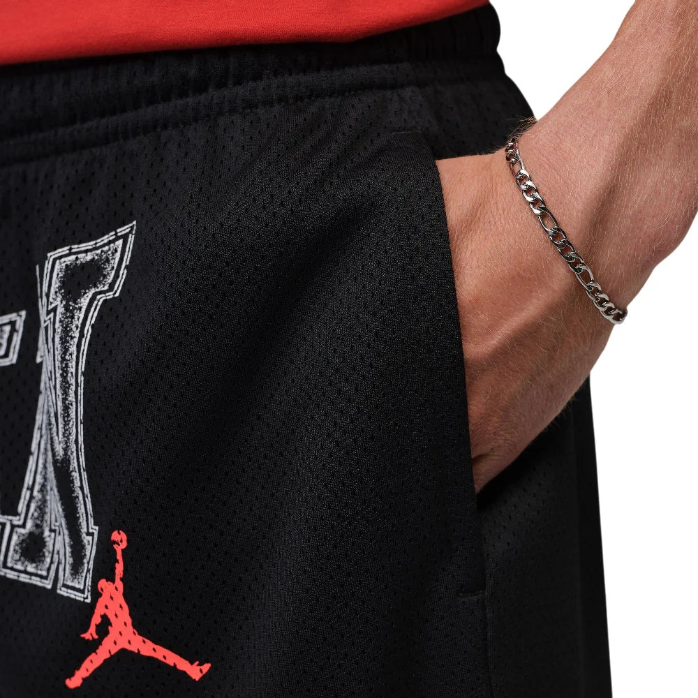JORDAN Brooklyn 7" Mesh Shorts Black IR1485-010