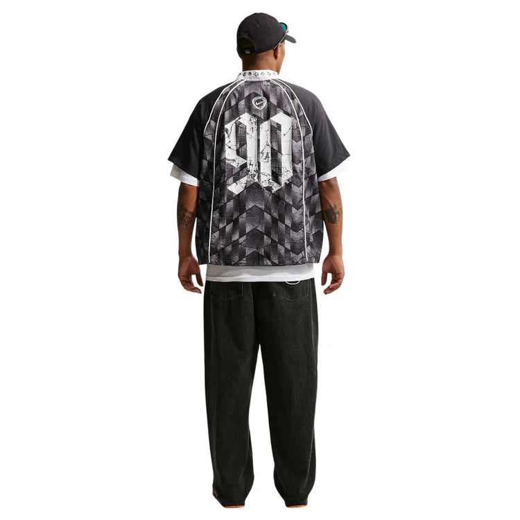 NIKE SB Mad 90 Pack "Hypervenom" SB Dri-FIT Bowler Short-Sleeve Shirt Black IR8701-010