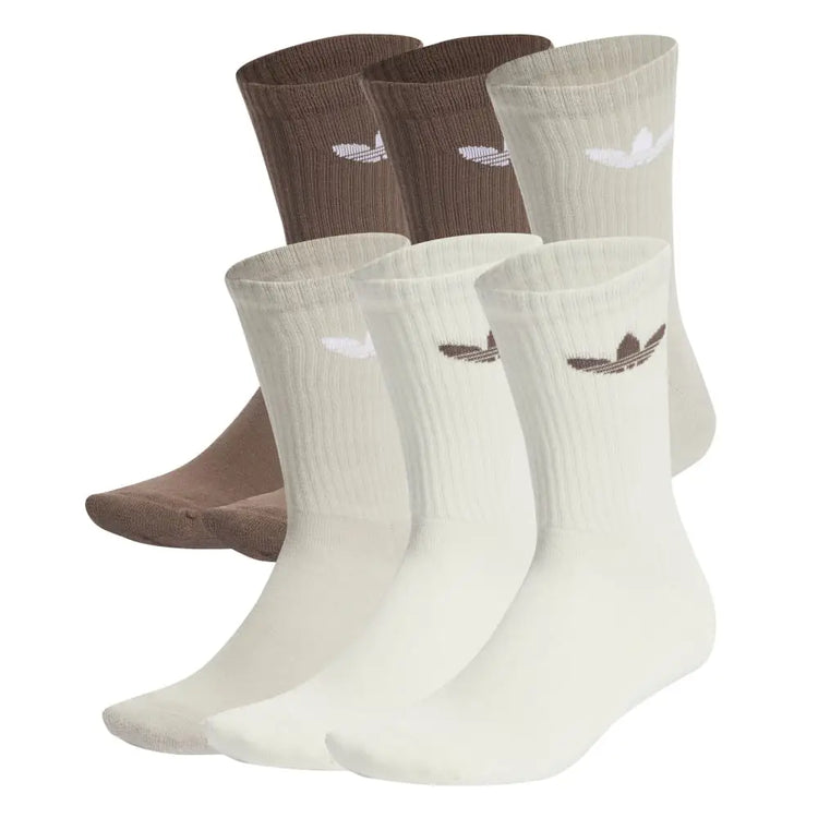 ADIDAS Trefoil Cushion Crew Socks (6 Pairs) IT7570
