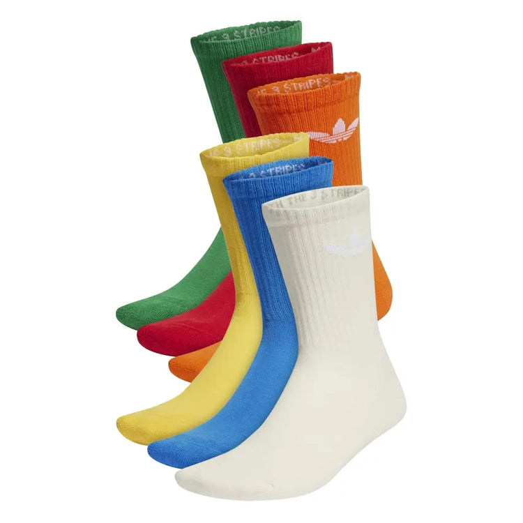 ADIDAS Trefoil Cushion Crew Socks (6 Pairs) IT7571