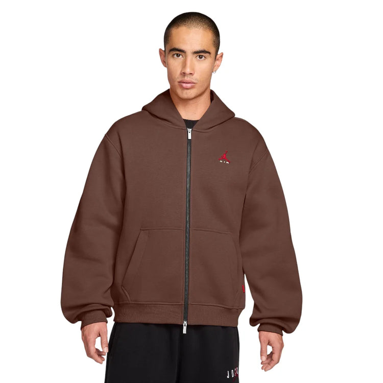 JORDAN Brooklyn Full-Zip Hoodie Brown IU0243-265