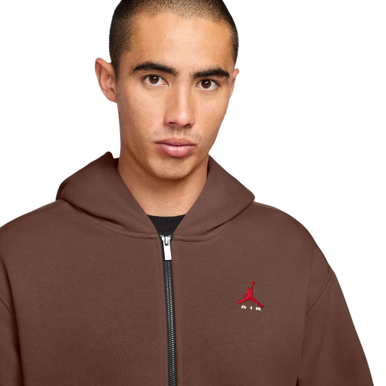JORDAN Brooklyn Full-Zip Hoodie Brown IU0243-265
