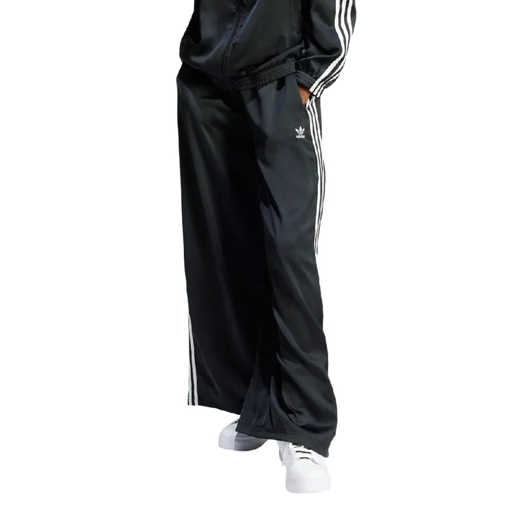 ADIDAS Adicolor Satin Wide Leg Track Pant Black IU2520