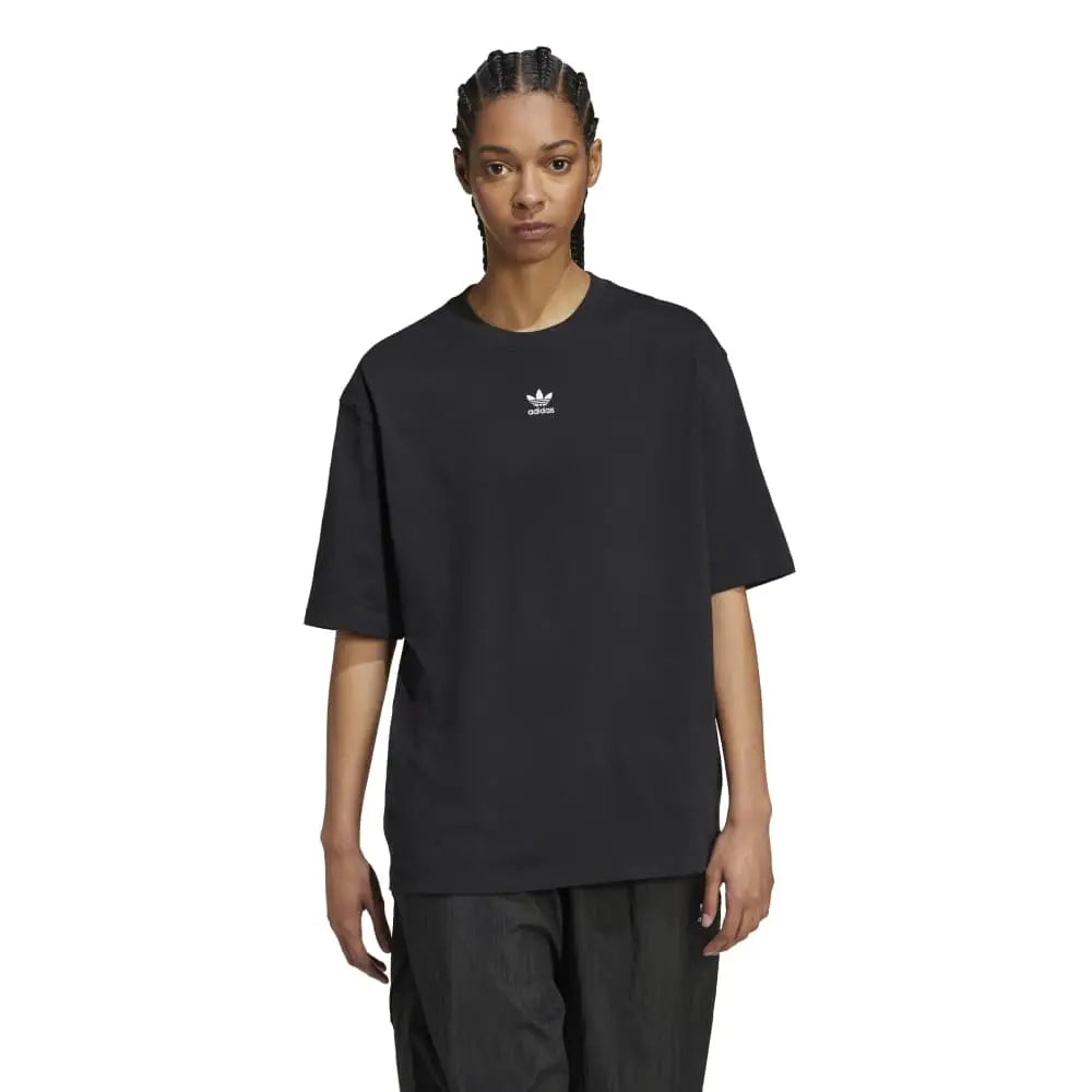 ADIDAS Essentials Boyfriend T-Shirt Black IY7321