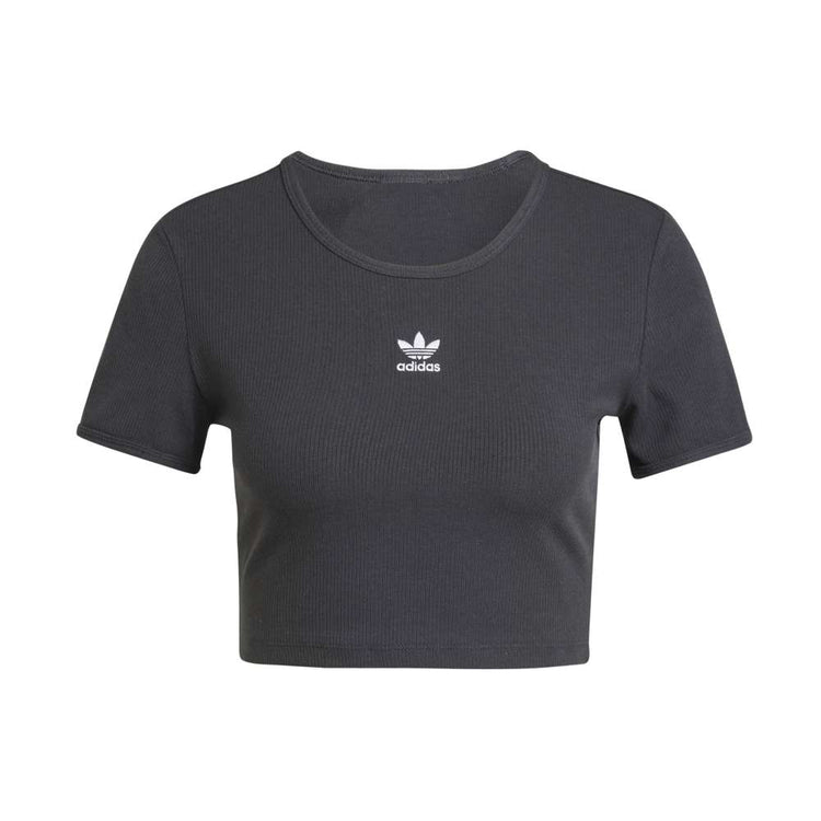 ADIDAS Essentials Ribbed T-Shirt Black IY9664