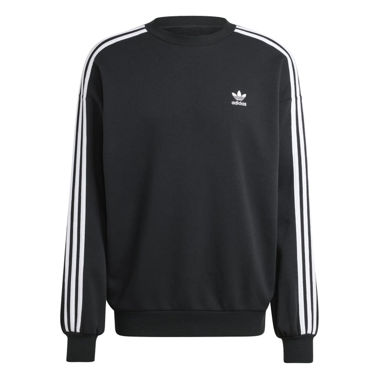 ADIDAS Adicolor Oversized Crew Sweatshirt Black IZ1829
