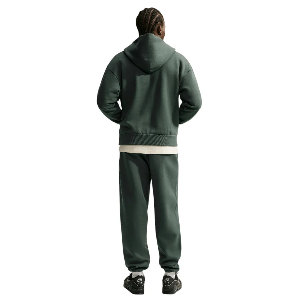 NIKE Solo Fleece Loose Full-Zip Hoodie Green IZ2774-303