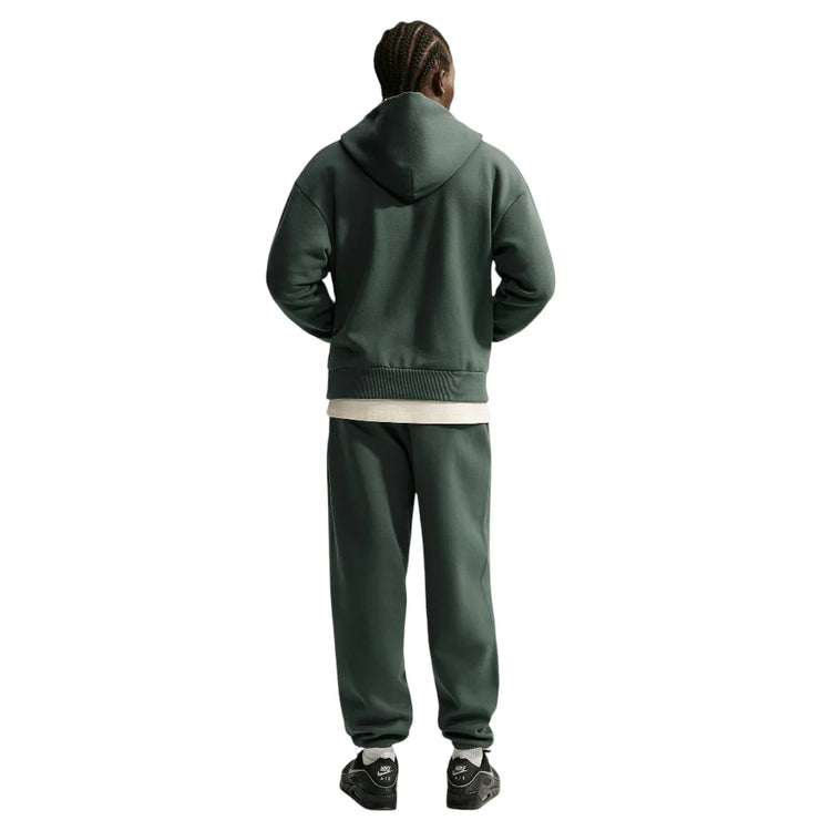 NIKE Solo Fleece Loose Full-Zip Hoodie Green IZ2774-303