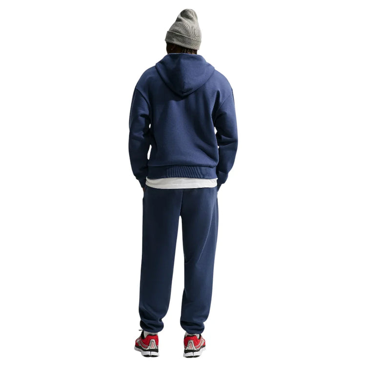 NIKE Solo Fleece Loose Full-Zip Hoodie Blue IZ2774-410