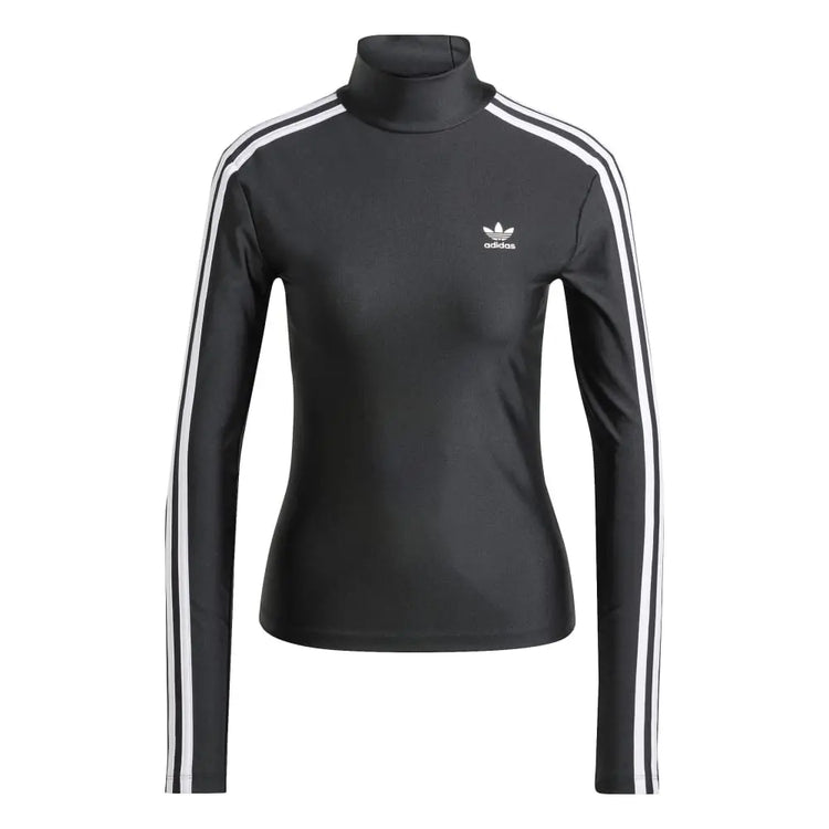 ADIDAS Adicolor 3-Stripes Turtleneck Long Sleeve T-Shirt IZ3200