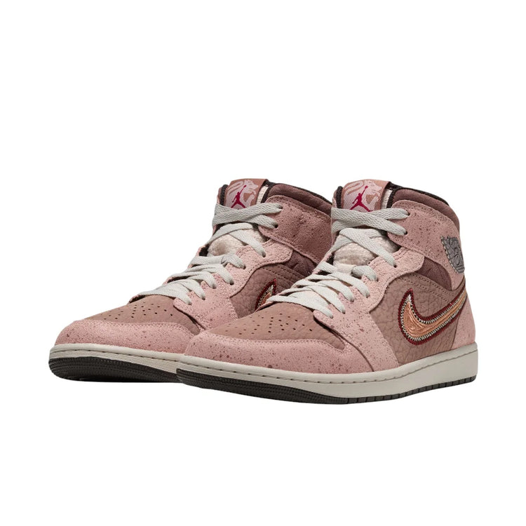 JORDAN Air Jordan 1 Mid SE Día de Muertos Sneakers Brown IZ4718-283