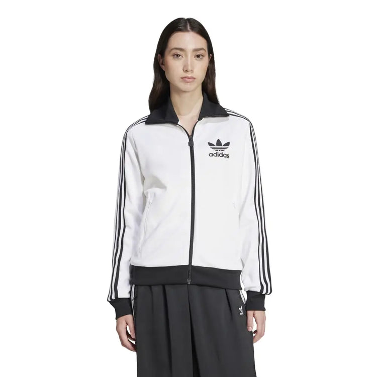 ADIDAS Classic Track Jacket White JC5806