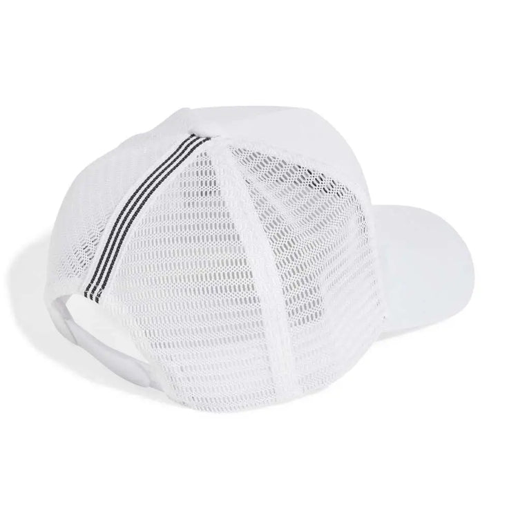 ADIDAS Adicolor Classic Curved Foam Trucker Cap White JC6039
