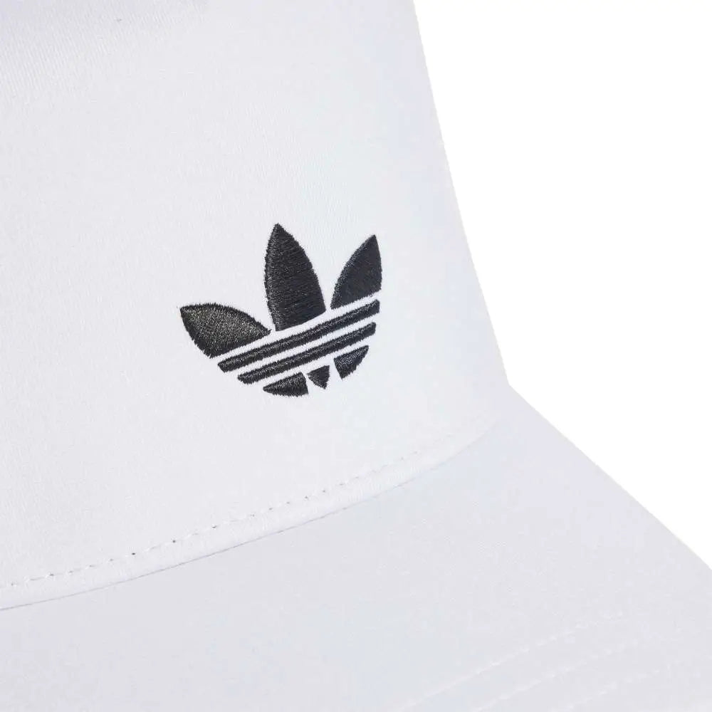 ADIDAS Adicolor Classic Curved Foam Trucker Cap White JC6039