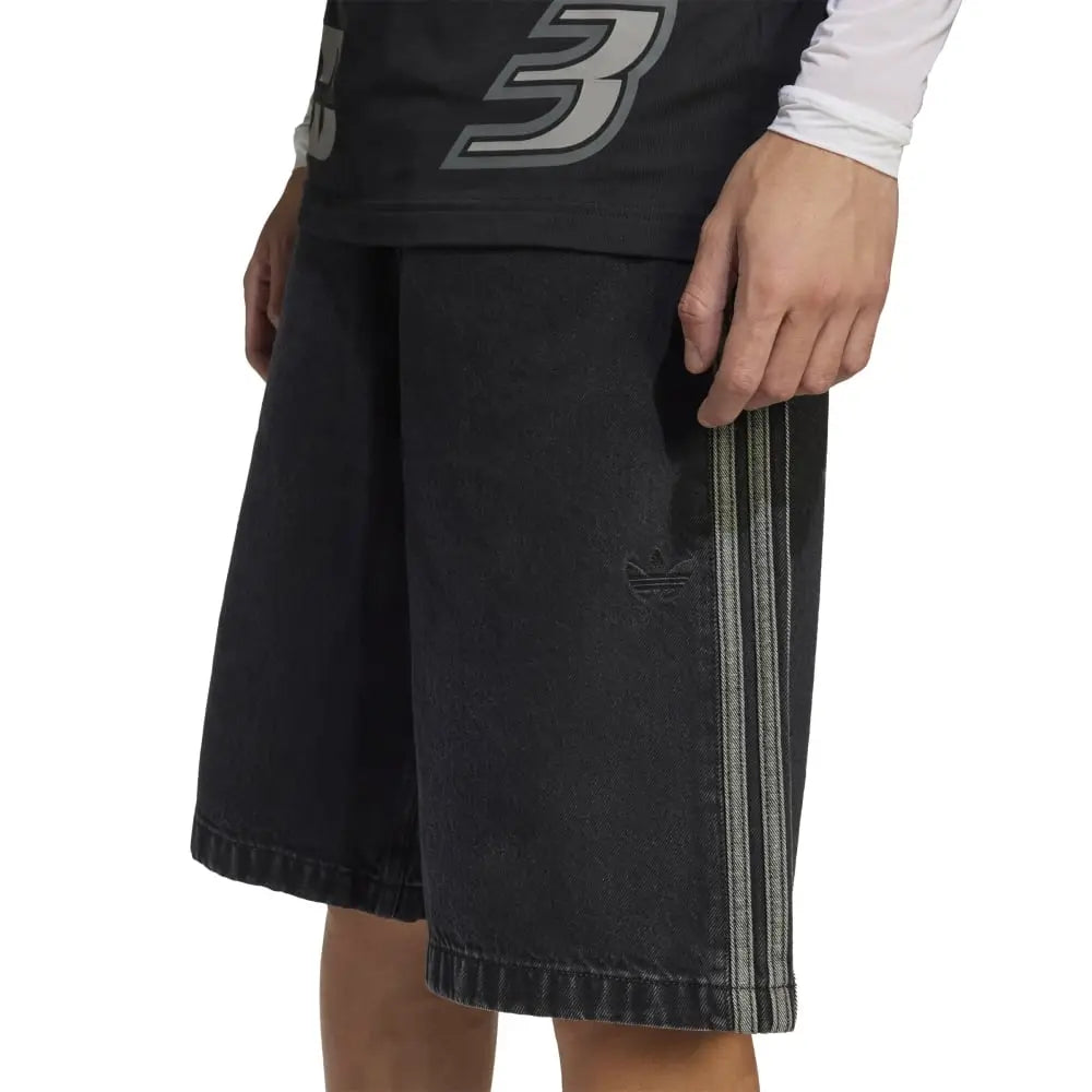 ADIDAS Adicolor Denim Firebird Short Black JC6719