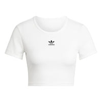 ADIDAS Essentials Ribbed T-Shirt White JC9026