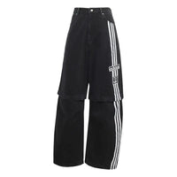 ADIDAS PantylinerDenim Two-In-One Pant Black JD0082