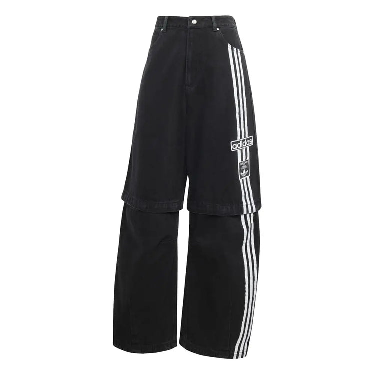ADIDAS PantylinerDenim Two-In-One Pant Black JD0082