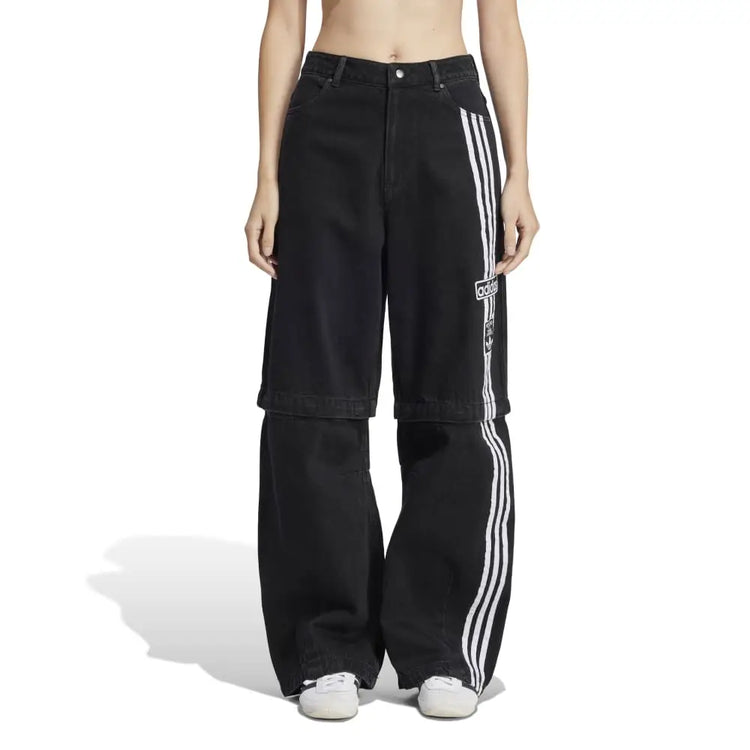 ADIDAS PantylinerDenim Two-In-One Pant Black JD0082