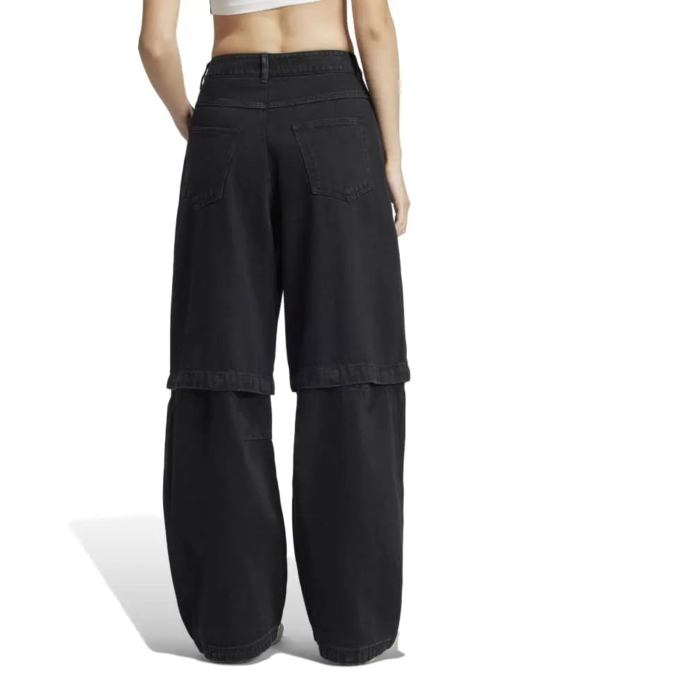 ADIDAS PantylinerDenim Two-In-One Pant Black JD0082