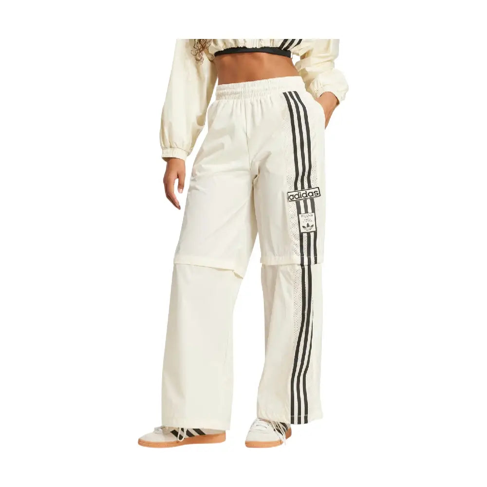 ADIDAS Adibreak Woven Two-In-One Track Pant White JD0087