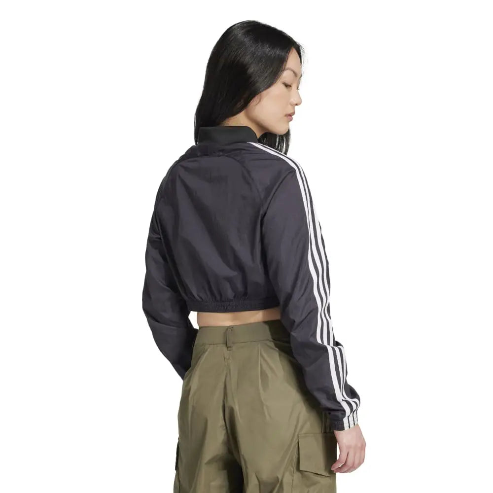 ADIDAS Adicolor Teamgeist Cropped Track Jacket Black JD0264