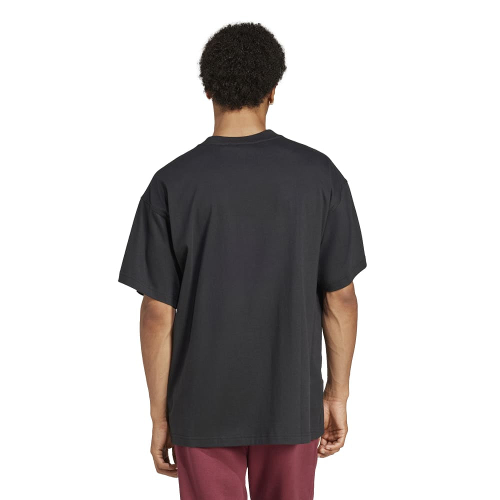 ADIDAS Trefoil Essentials Oversized T-Shirt Black JD0349