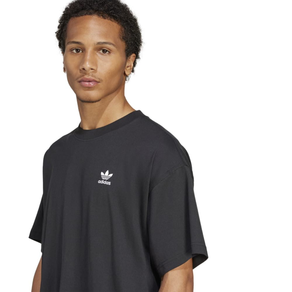 ADIDAS Trefoil Essentials Oversized T-Shirt Black JD0349