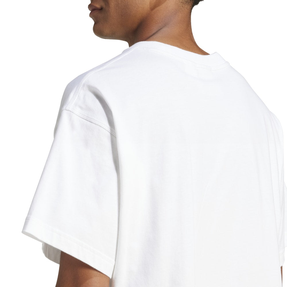 ★ adidas★ Trefoil Essential Oversized Tee White JD0373 adidas Trefoil Essentials Oversized Tee - White | Free