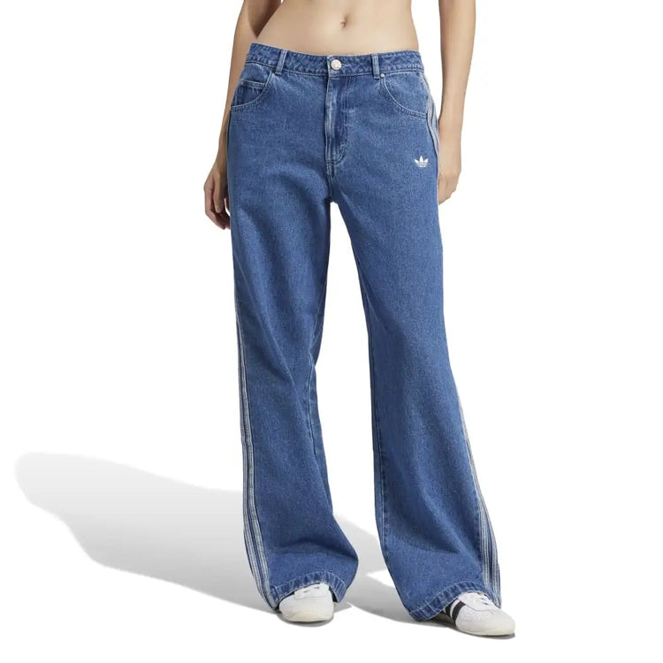 ADIDAS Denim 3-Stripes Pant Blue JD2574