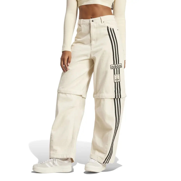 ADIDAS Adibreak Denim Two-In-One Pant Beige JD5618