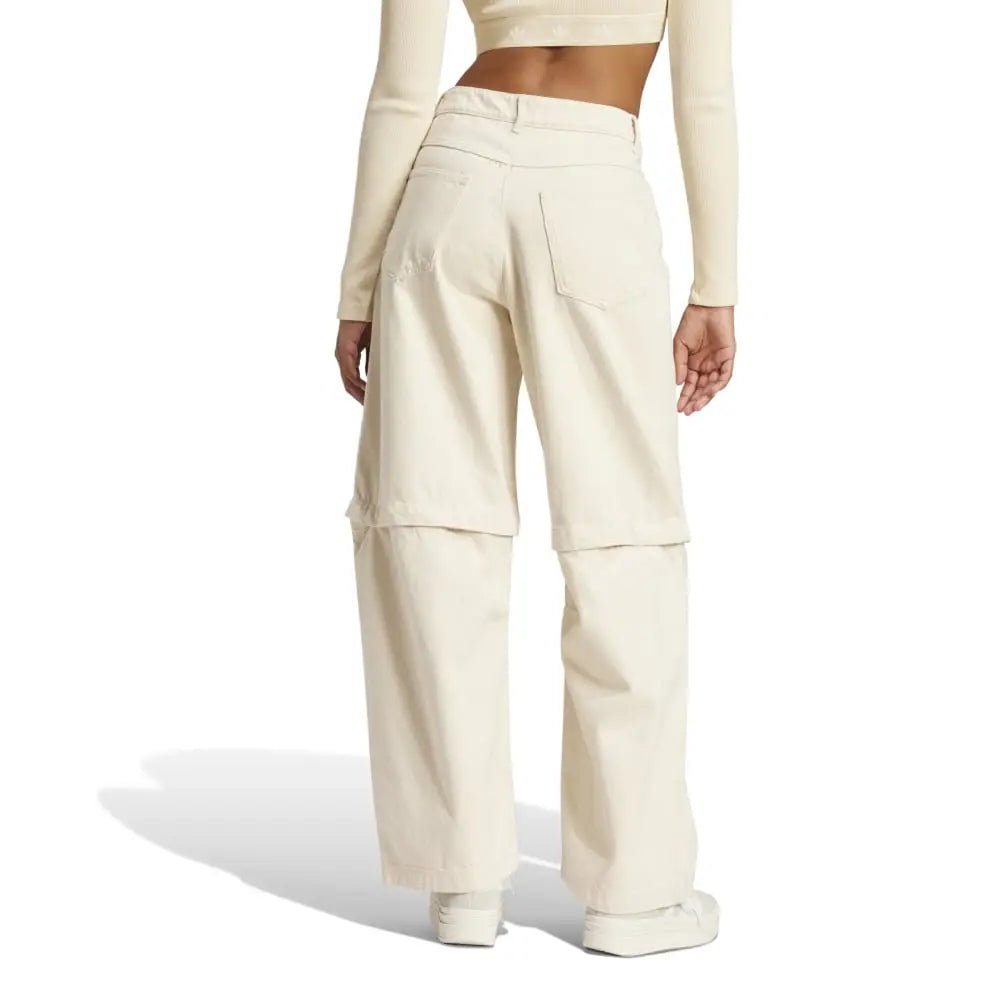 ADIDAS Adibreak Denim Two-In-One Pant Beige JD5618