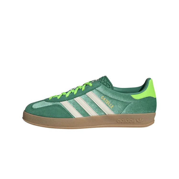 ADIDAS Gazelle Indoor Velvet Semi Court Green JI2715